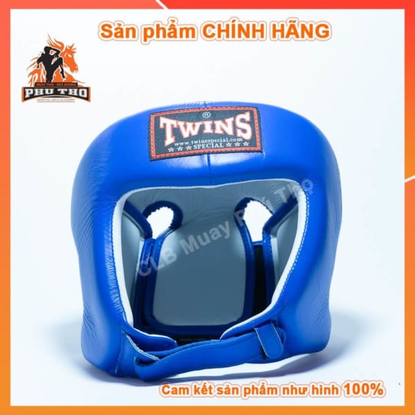 Bao Ho Dau Chinh Hang Twins Cho Muay Thai Kickboxing Boxing Vo Thuat 7